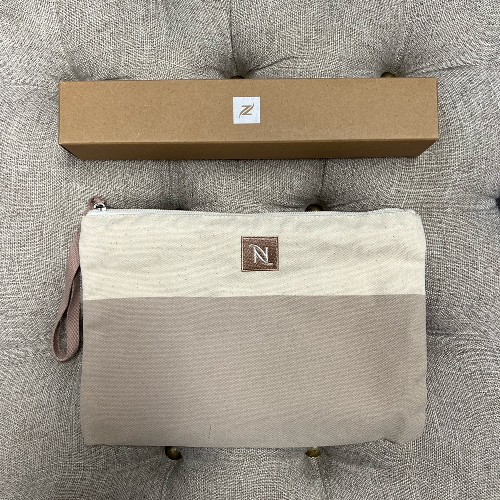 NESPRESSO beach pouch BRAND NEW.